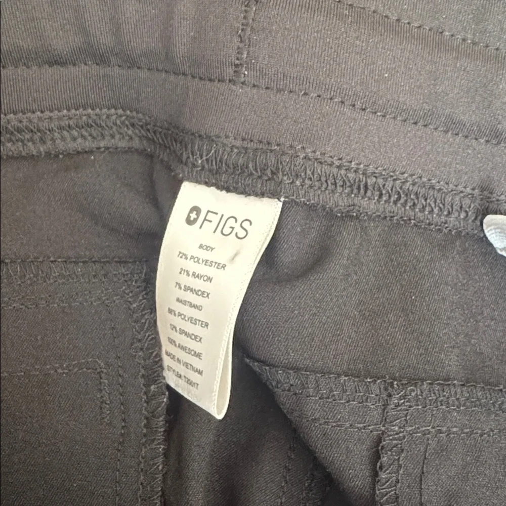 Figs‎ Men's Black Cargo Pants